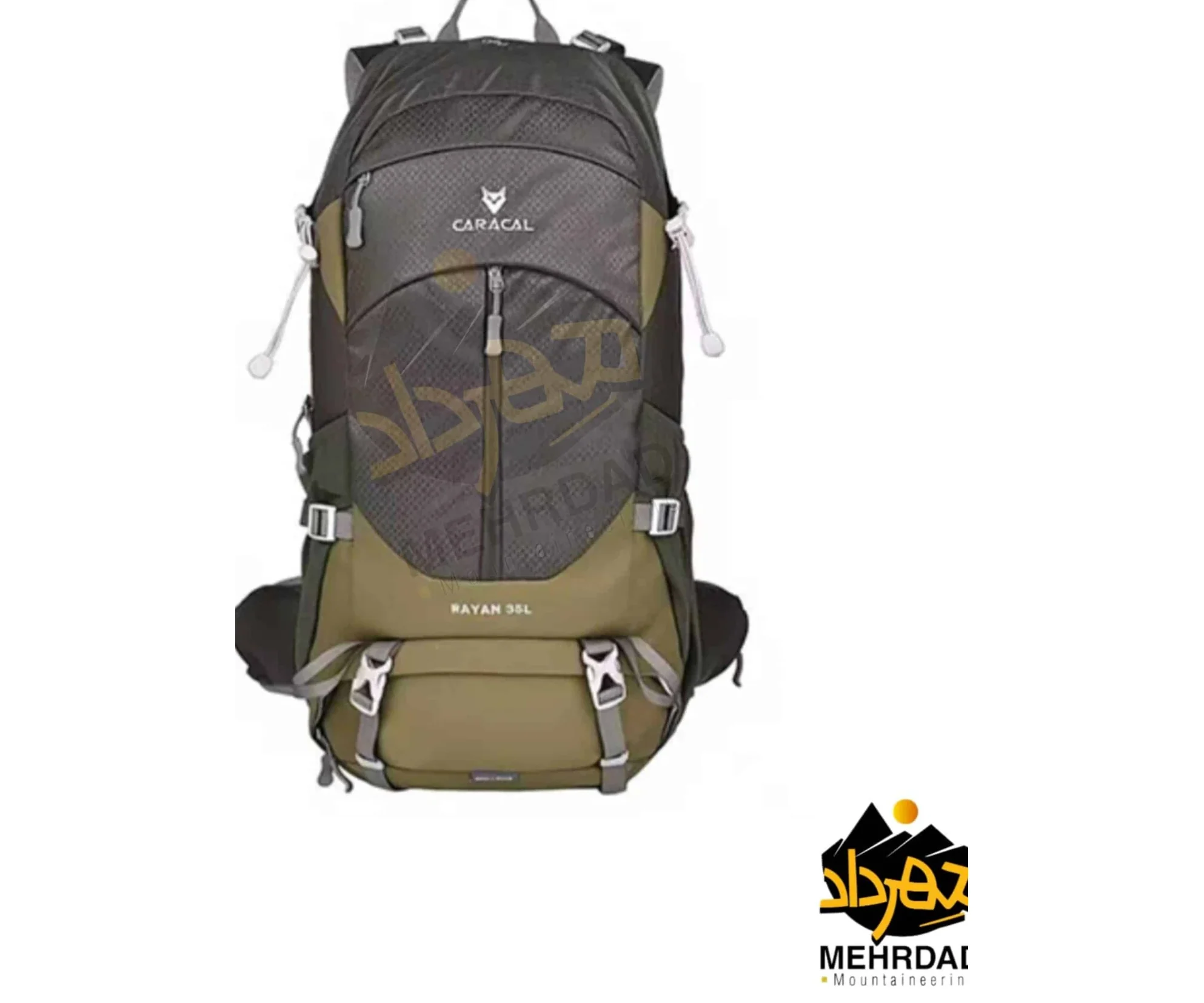 کوله پشتی کوهنوردی 35 لیتری کاراکال (Caracal) | مدل  CA-B4003