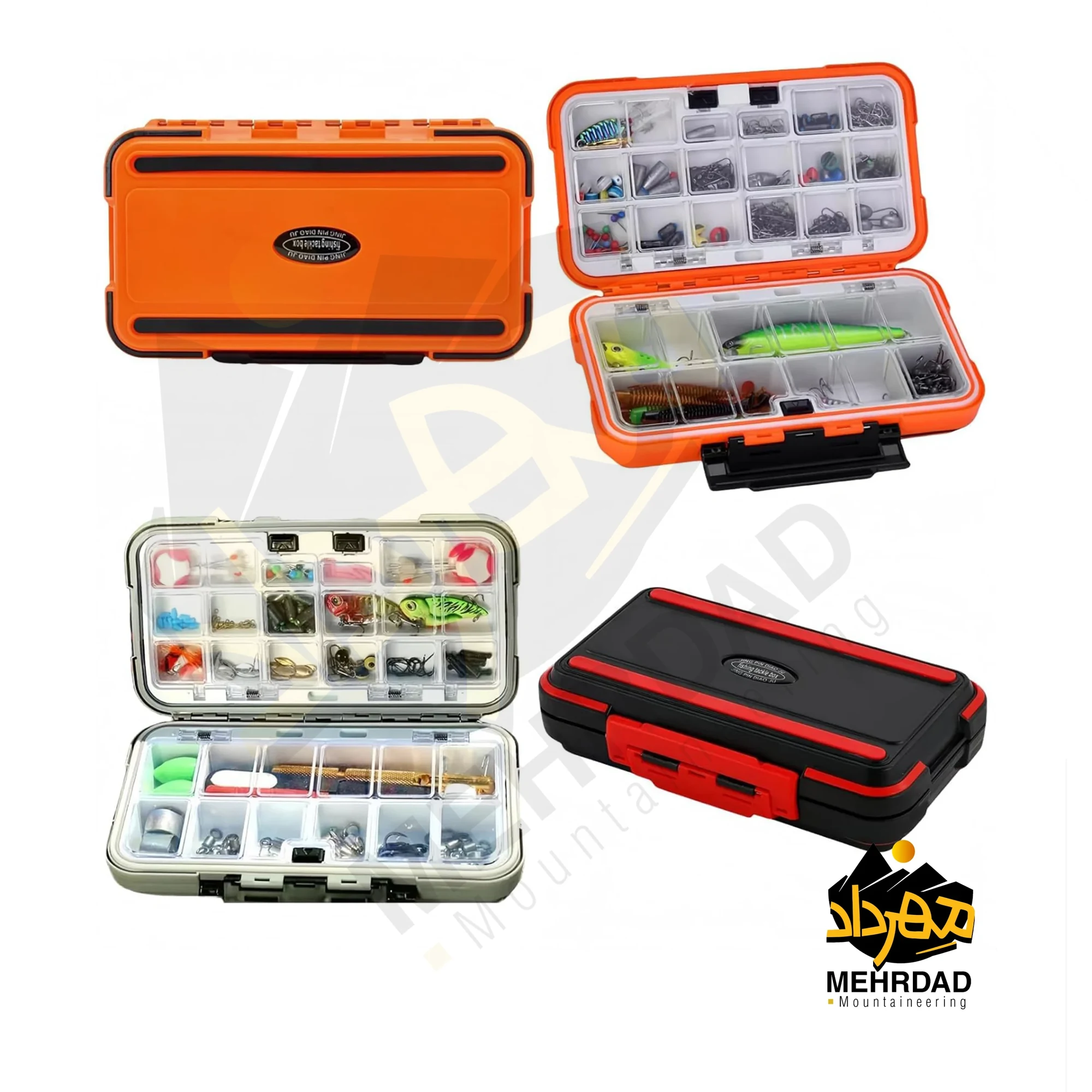 جعبه قلاب ماهیگیری Fishing tackle box | سایز بزرگ