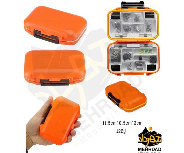 جعبه قلاب ماهیگیری Fishing tackle box | سایز کوچک