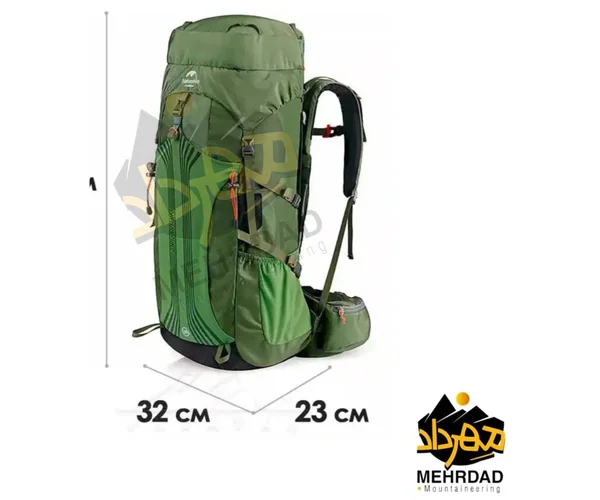 کوله پشتی 55 لیتری نیچرهایک ( NatureHike)